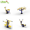 Liben Kids Outdoor Fitness Equipment factory price Double Arm Wheel